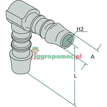  Elbow 90°