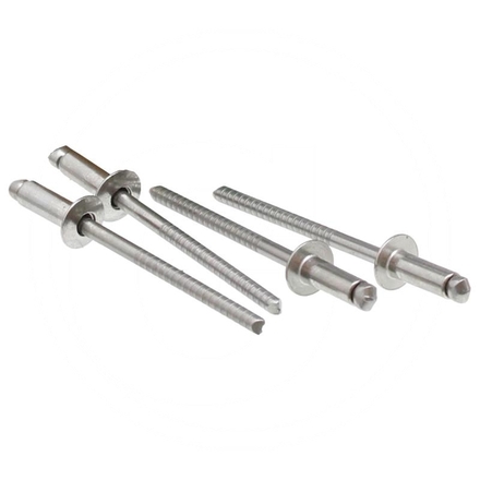  Pack of 500 Flat head rivets 4x8