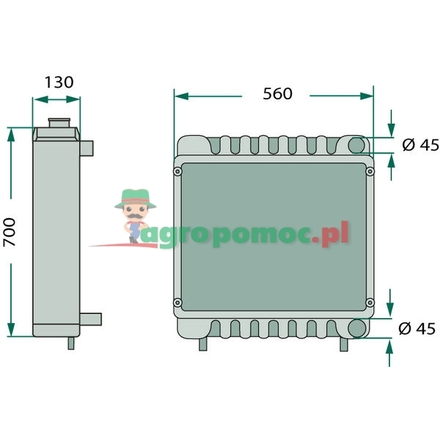  Radiator | 3677838M91