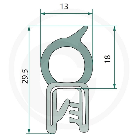  Sealing rubber