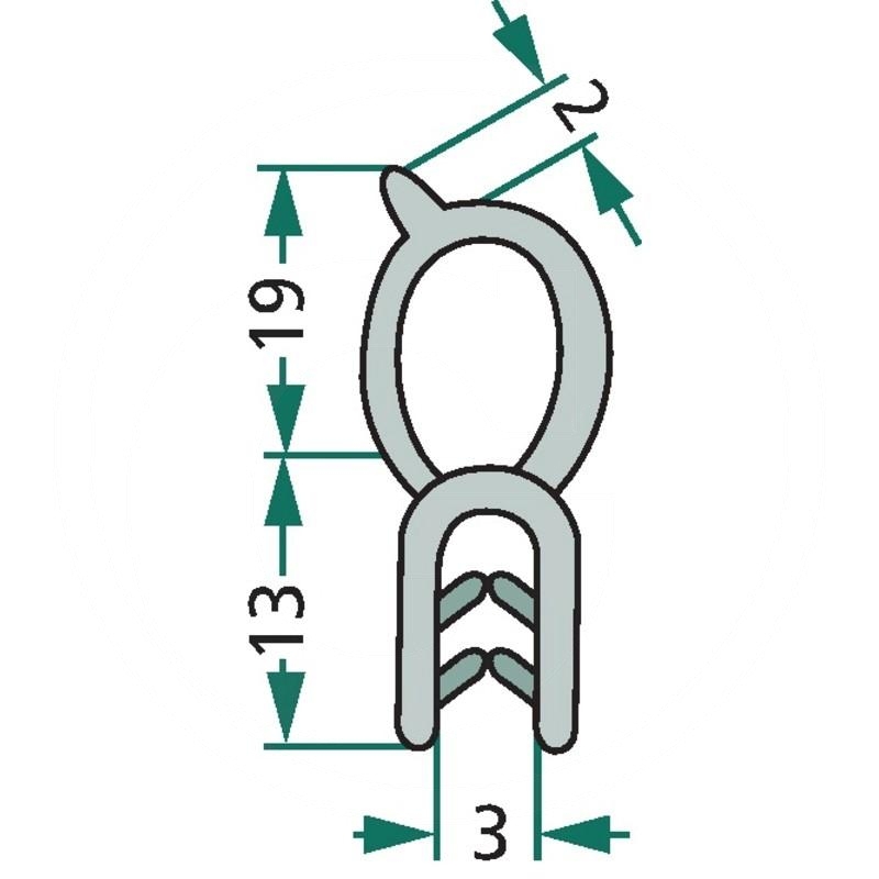  Sealing rubber