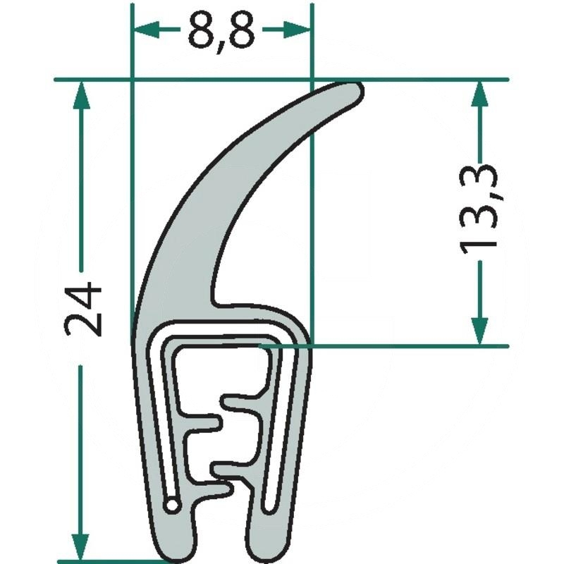  Sealing rubber