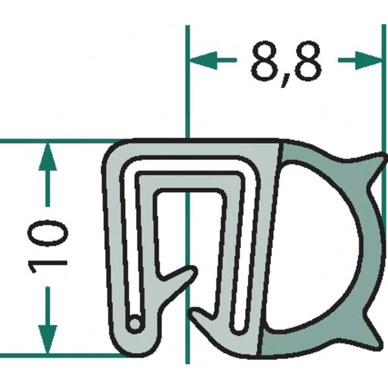  Sealing rubber