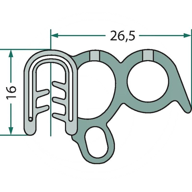  Sealing rubber