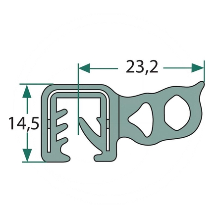  Sealing rubber