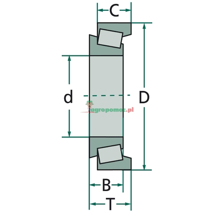  Tapered roller bearing | 26799970