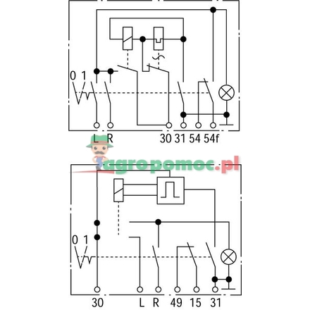 Bosch Hazard warning light switch