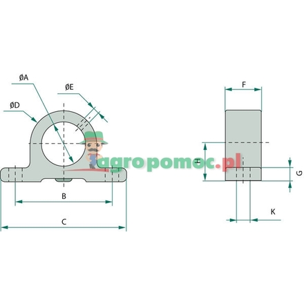 Chapel Bearing pair 40