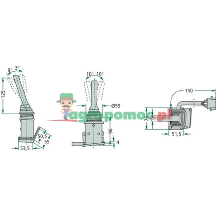 Cobo Multifunction switch | 5143663, 5126127