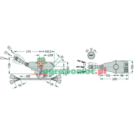 Cobo Multifunction switch | 199.8551.4/10