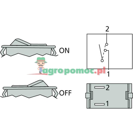 Cobo Rocker switch | 2.7659.030.0