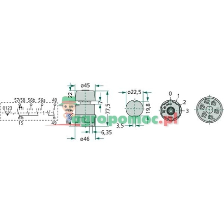 Cobo Rotary switch | AZ35018