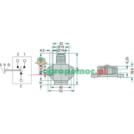 Cobo Switch | 83952126, 9955991