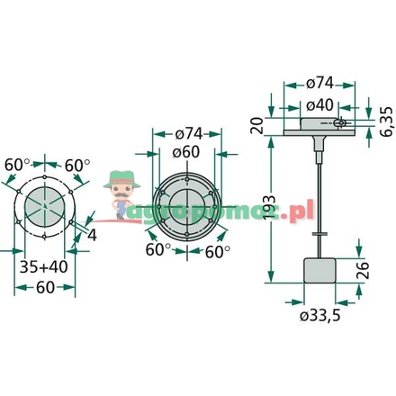 Cobo Tank transmitter | 5119739