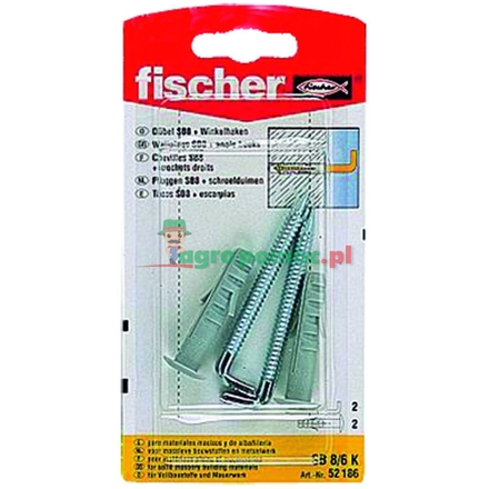 Fischer Plug SX with round and angled hooks