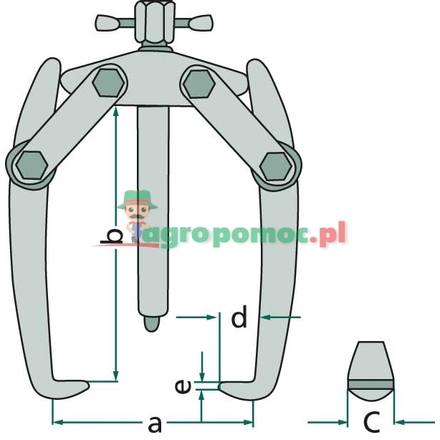 GEDORE Puller | 1.15/3