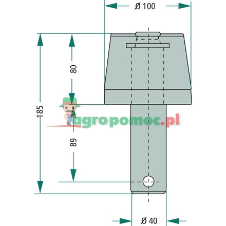 JOST Guide roller