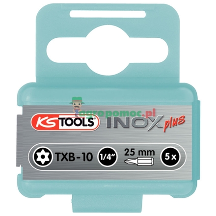 KS Tools 1/4" INOX+ bit, 5pcs, TB15