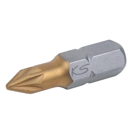 KS Tools 1/4" TiN Bit,25mm,PZ1