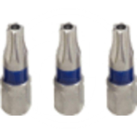 KS Tools 1/4"CHROME+ bit tamperproof TX,3pcs,TB10