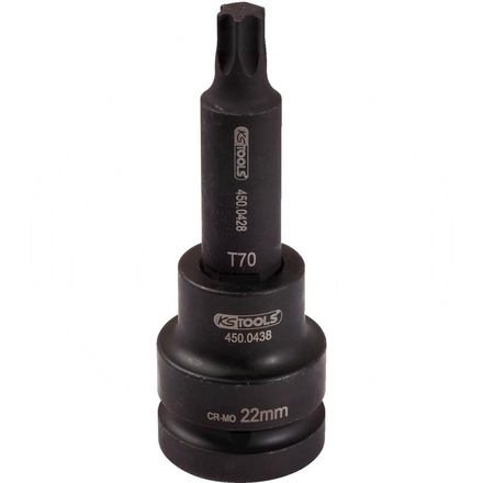 KS Tools 3/4" impact bit socket, TX T, T100