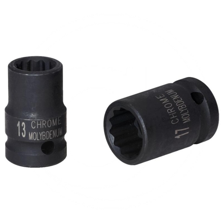 KS Tools 3/8" Bi hex impact socket, 20mm