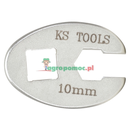 KS Tools 3/8" Crawfoot wrench, hexagonal,12mm