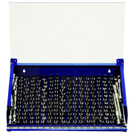 KS Tools 3/8"Bit socket display, 229 pcs