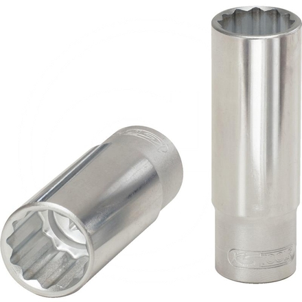 KS Tools Bi hex socket, deep, 1/2", 27mm