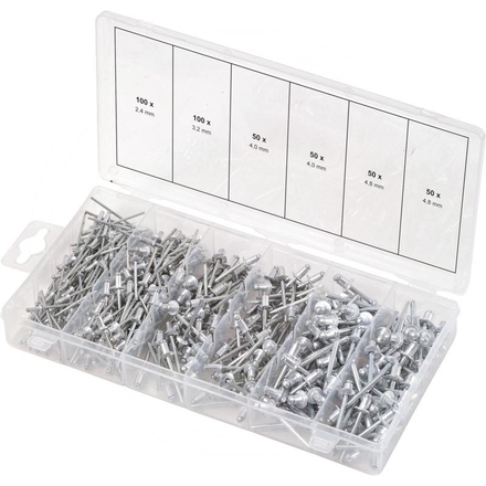 KS Tools Blind rivets assorment