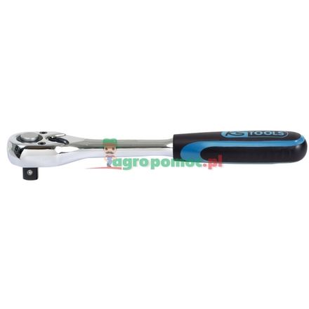 KS Tools CHROME+ reversible ratchet, 3/8", 195mm