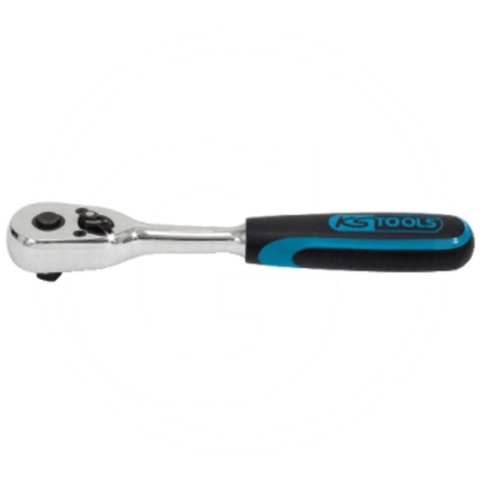 KS Tools CHROME+ reversible ratchet, 3/8", 200mm