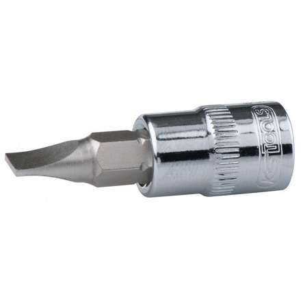 KS Tools CHROME+ slot bit socket, 1/4", 8mm