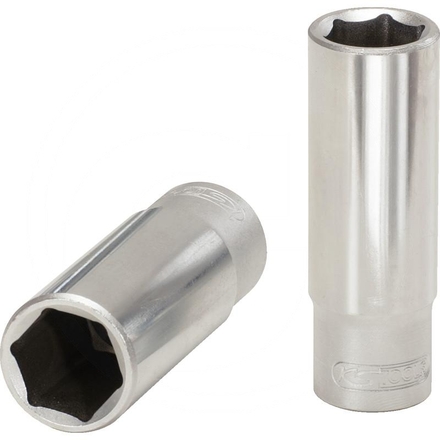 KS Tools CLASSIC hex socket, long, 1/4", 3/8"