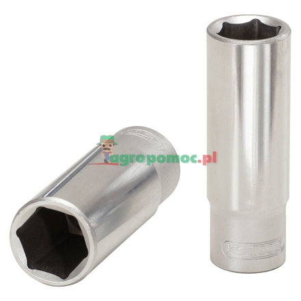 KS Tools CLASSIC hex socket, long, 3/8", 1/2"