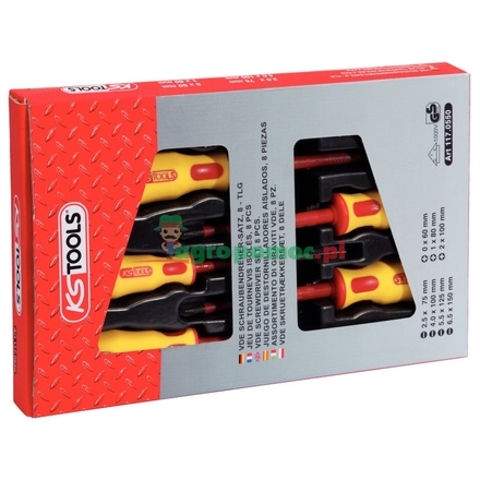 KS Tools ERGOTORQUE VDE screwdriver set