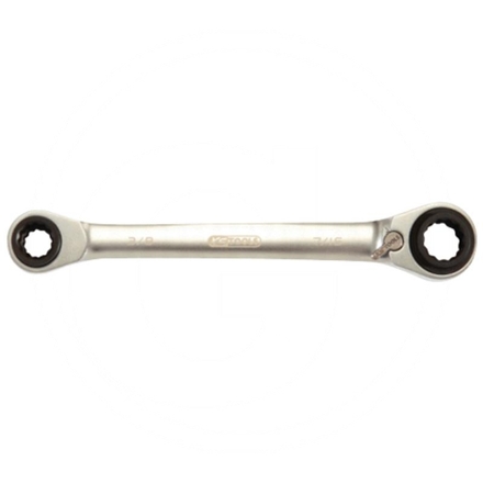 KS Tools GEAR+ 4in1 spanner,5/16"x1/2"x7/16"x3/8"