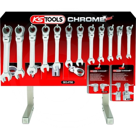 KS Tools GEAR+ flex head spanner display, 70pcs