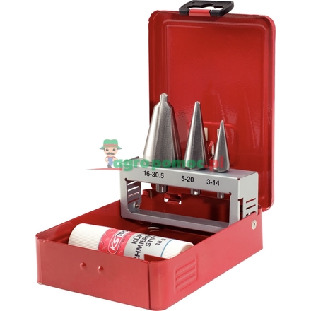 KS Tools HSS cone cutter set, 4pcs