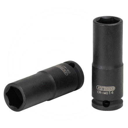 KS Tools Impact socket, deep, 3/8", 16mm