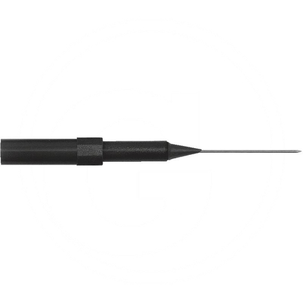 KS Tools Needle shaped mini test tip, Ø 0.7 mm, black