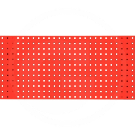 KS Tools Perforated panel bright red, 2000x450mm