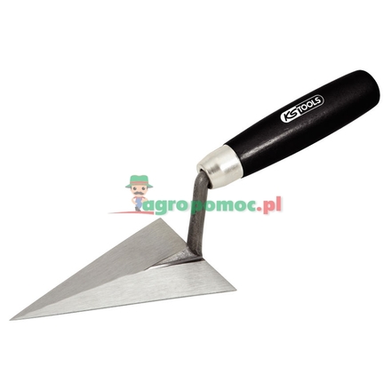 KS Tools Pointing trowel + wooden handle, 160mm