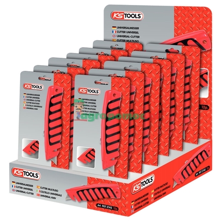 KS Tools Profi utility knife display, 24pcs