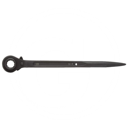 KS Tools Ratcheting scaffold spanner, 19x22mm