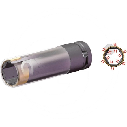 KS Tools SLIMPOWER Impact socket, 17mm