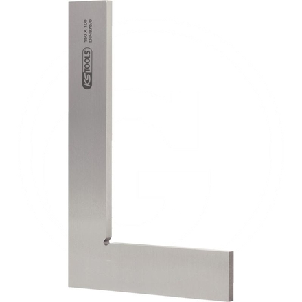 KS Tools Steel square, 100mm