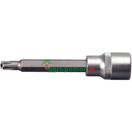 KS Tools TX bit socket, long, 1/2", TB10