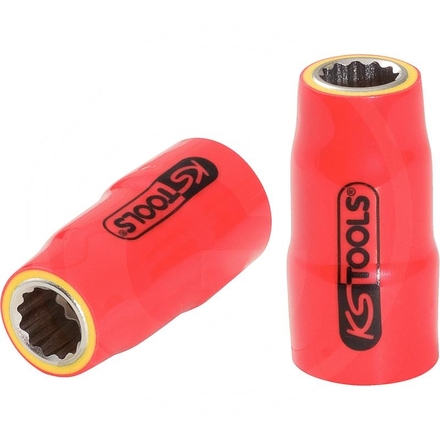 KS Tools VDE 12 point socket 3/8", 12mm