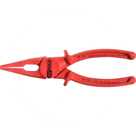 KS Tools VDE flat plier, 190mm